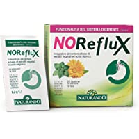 Naturando - Noreflux 20 Sobres - Complemento Alimenticio Que Contrarresta El Reflujo Ácido
